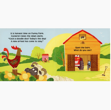 Tractor, Tractor: A Lift-the-Flap Board Book